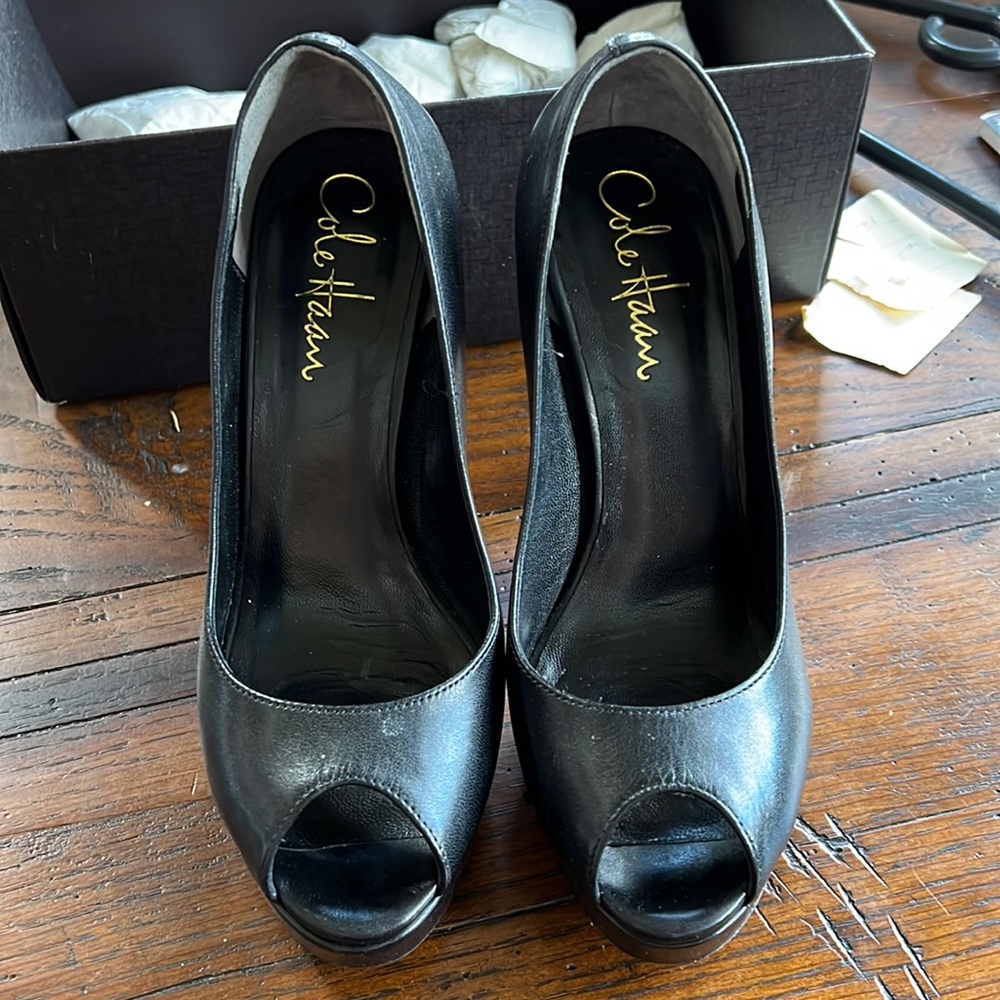 Cole Haan open toe Pumps Size 4.5
